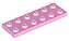 Placa 2x6 Cor-de-Rosa Brilhante - Imagem 1