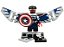 Minifigura Série Os Vingadores - Capitão América - Imagem 1