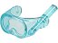 Máscara de Mergulho Azul Claro Translúcida - Imagem 1