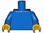Torso Azul com Braços Azuis e Mãos Amarelas - Imagem 1