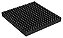 Tijolo Technic 16 x 16 x 1 1/3 com furos preto - Imagem 1