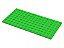 Placa Lego 8x16 Verde Brilhante - Imagem 1