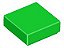 Placa Lisa 1x1 Verde Brilhante - Imagem 1