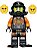 Minifigura Lego Ninjago - Cole - Seabound - Imagem 1