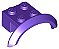 Para-lamas de Veículo 4x2 1/2x1 Dark Purple - Roxa - Imagem 1