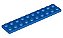 Placa 2x10 Azul - Imagem 1