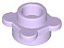 Placa redonda 1x1 com borda de flor Lavender - Imagem 1