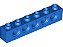 Tijolo Lego Technic 1x6 Azul - Imagem 1