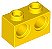 Tijolo Technic 1x2 com 2 furos Amarelo - Imagem 1