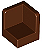 Painel de Canto 1x1 Marrom - Imagem 1