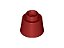 Cone 1 1/6 x 1 1/6 x 2/3 Dark Red - Imagem 1