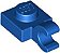 Placa Modificada 1x1 com Clip Horizontal Azul - Imagem 1