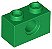 Tijolo Lego 1x2 com Furo Verde - Imagem 1