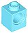 Tijolo Lego Technic 1x1 com Furo para Pino Medium Azure - Imagem 1