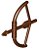 Arco com flecha Marrom - Imagem 1