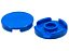 Placa Lisa Redonda 2x2 Azul - Imagem 1