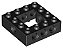 Tijolo Technic 4x4 com centro aberto Preto - Imagem 1