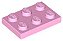 Placa 2x3 Cor de Rosa Brilhante - Imagem 1