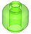 Cabeça de Minifigura Translúcida Verde Brilhante - Imagem 1