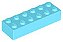 Tijolo 2x6 Medium Azure - Imagem 1