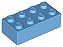 Tijolo 2x4 Medium Blue - Imagem 1