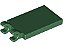 Placa Modificada 2x3 com clip Verde Escura - Imagem 1