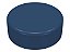 Placa Lisa Redonda 1x1 Azul Escura - Imagem 1