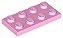 Placa 2x4 Rosa Brilhante - Imagem 1