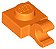 Placa Modificada 1x1 com Clip Horizontal Laranja - Imagem 1