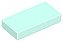 Placa Lisa 1x2 com Ranhura Light Aqua - Imagem 1