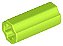 Conector de Eixo 2L (Liso com x Furo + Orientação) Verde Limão - Imagem 1