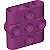 Bloco Conector de Pinos Viga 1x3x3 Magenta - Imagem 1