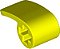 Painel Lego Technic Curvo 2x1x1 Amarelo Neon - Imagem 1