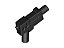 Pistola Automática de Cano Médio (Indiana Jones) Preta - Imagem 1