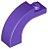 Tijolo com Arco 1x3x2 topo Curvo Dark Purple - Imagem 1
