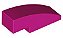 Tijolo curvo 3x1 - Magenta - Imagem 1