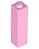 Tijolo 1x1x3 Rosa Brilhante - Imagem 1