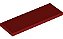 Placa Lisa 2x6 Dark Red - Imagem 1