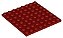 Placa 8x8 Dark Red - Imagem 1
