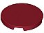 Placa Lisa Redonda 3x3 Dark Red - Imagem 1