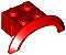 Para-lamas de Veículo 4x2 1/2x1 Vermelho - Imagem 1