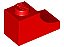 Tijolo em Arco Invertido 1x2 Vermelho - Imagem 1