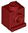 Tijolo Modificado 1x1 Dark Red - Imagem 1