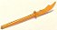 Arma  Naginata Ninjago Pearl Gold - Imagem 1