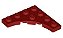 Placa Modificada 4x4 com contorno curvo Dark Red - Imagem 1