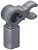 Barra com Clip Angulado Flat Silver - Imagem 1