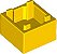 Caixa 2x2x1 com Topo Aberto Amarelo - Imagem 1