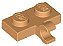 Placa modificada 1x2 com Clip Horizontal Medium Nougat - Imagem 1