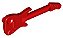 Guitarra Elétrica Vermelha - Imagem 1