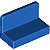 Painel 1x2x1 com cantos arredondados Azul - Imagem 1